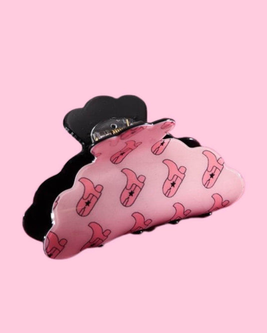 Western Wiles - Pink on Pink Boot Claw
