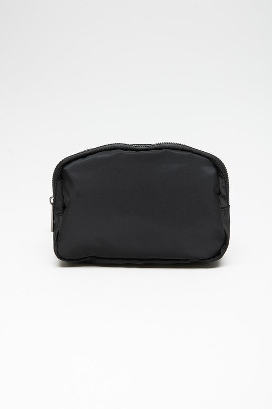 Black Adjustable Crossbody Sling Bag