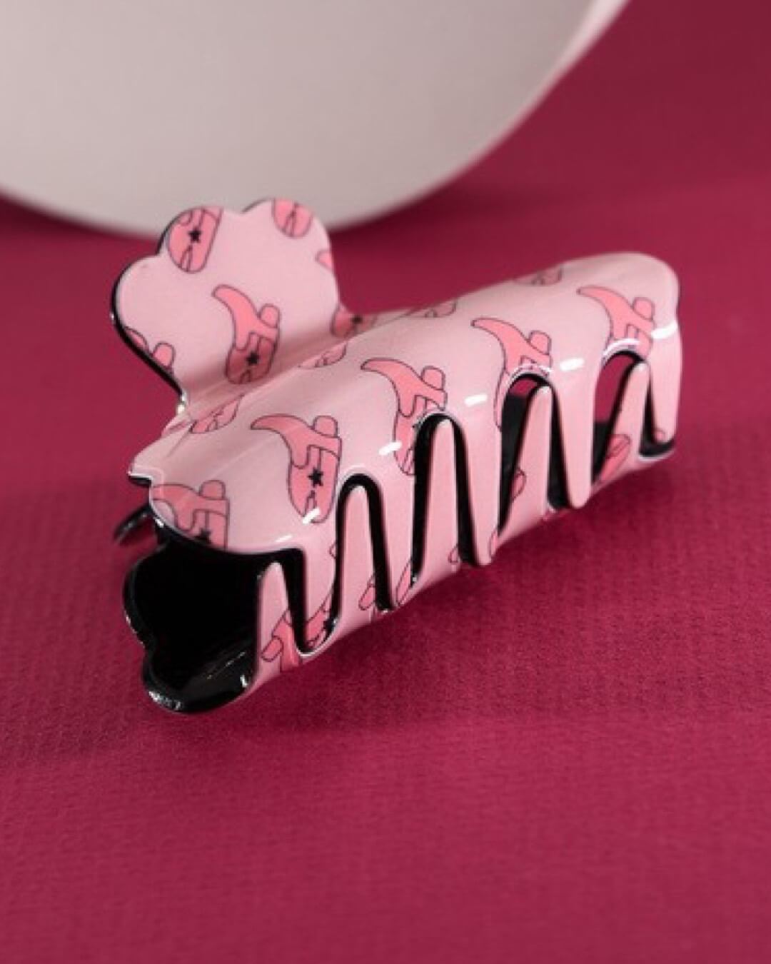 Western Wiles - Pink on Pink Boot Claw
