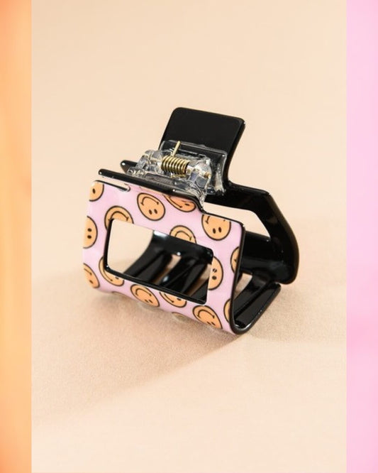90's Style Lilac Smiley Claw