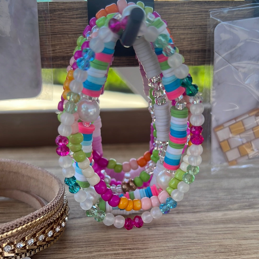 Handmade beaded Set (3 bracelets)