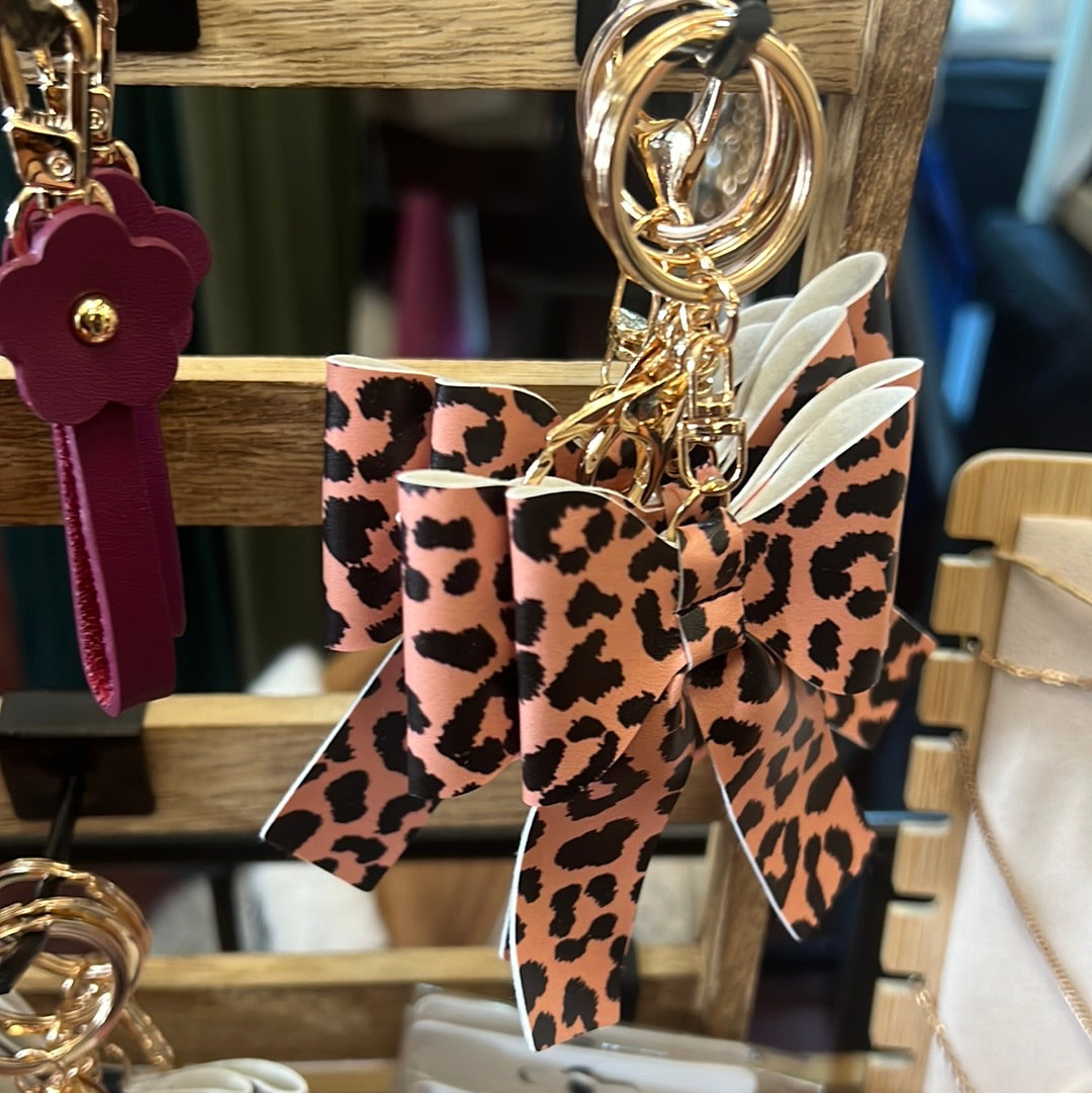 Leopard key chain