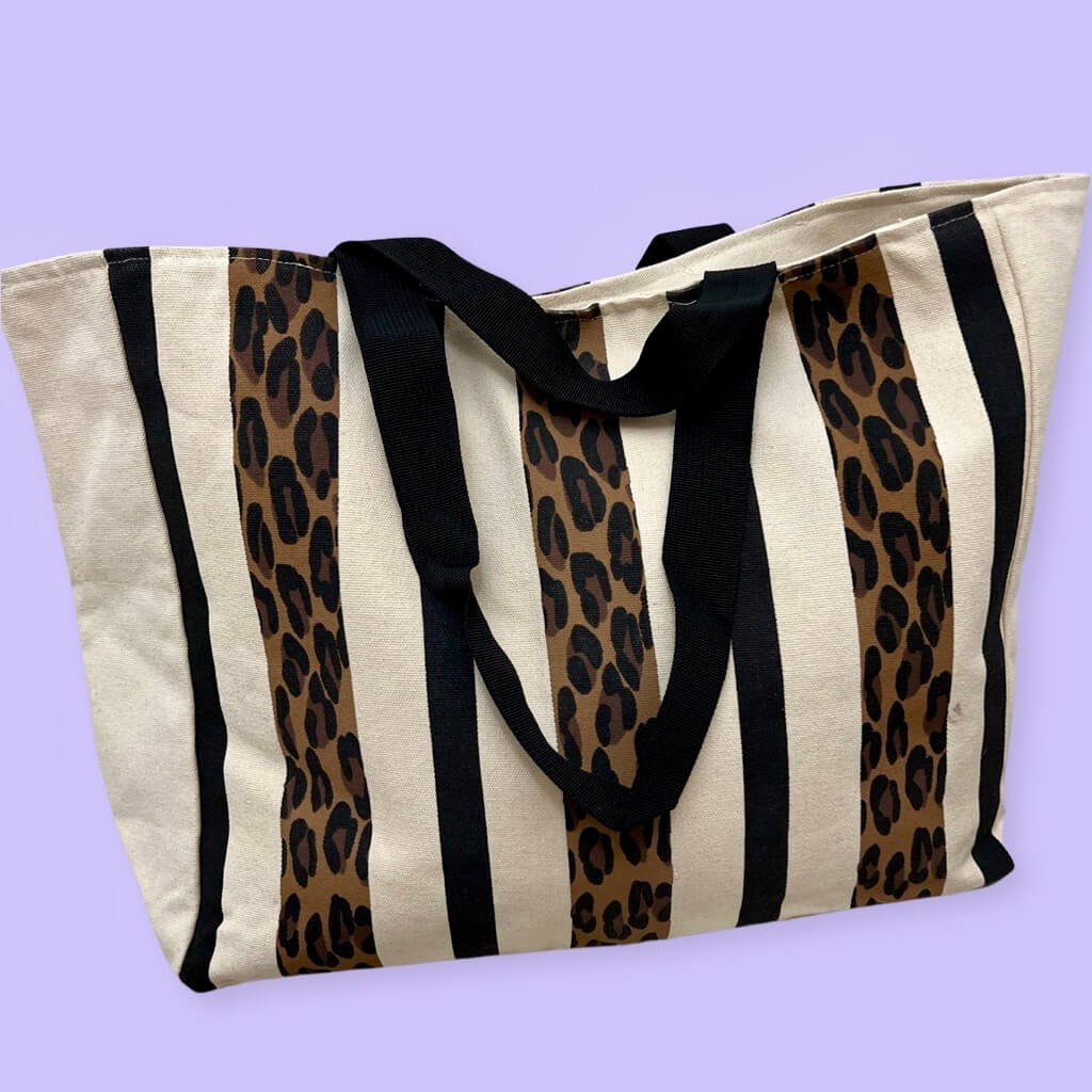 Leopard Weekender Tote