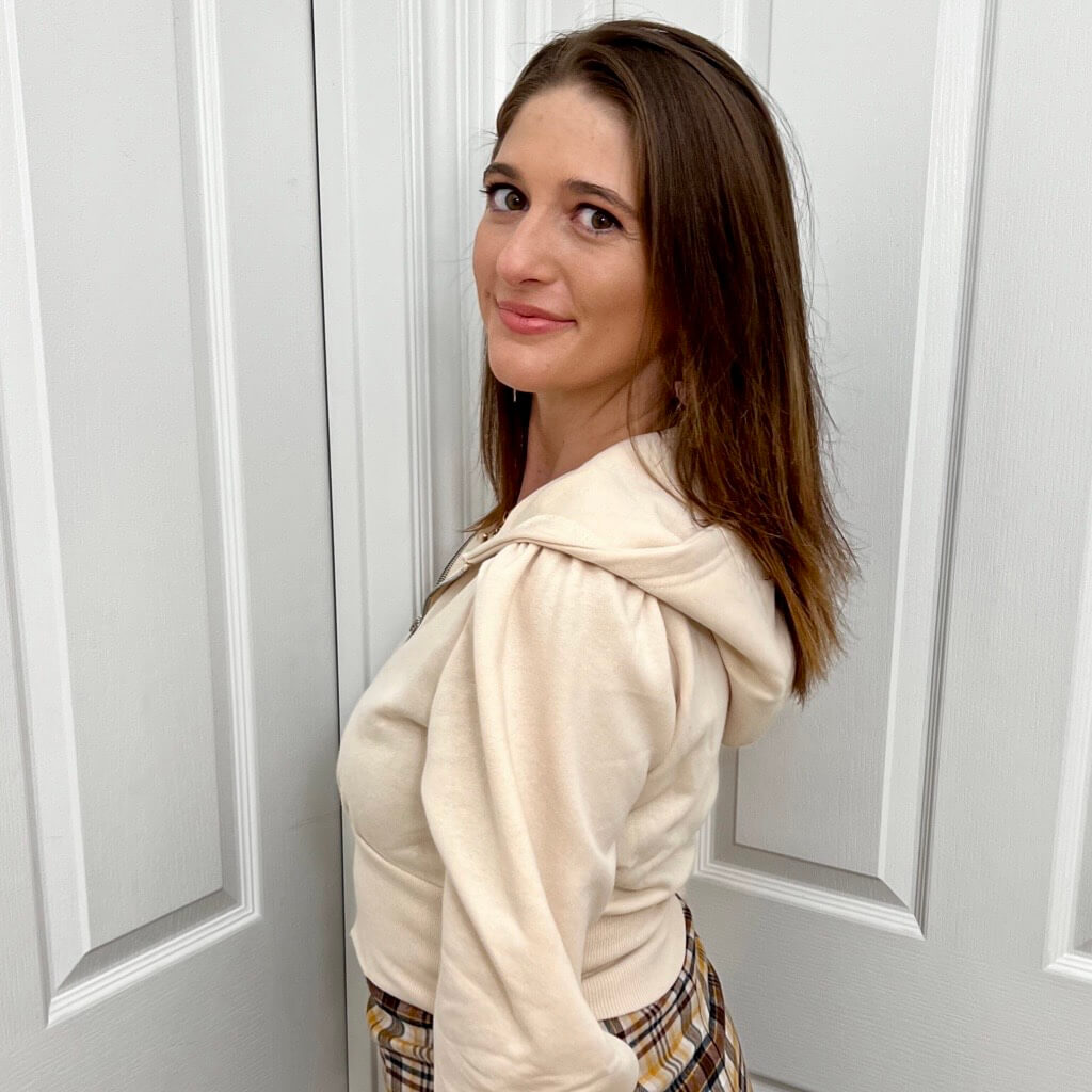 cropped hoodie for women. Warm jacket .