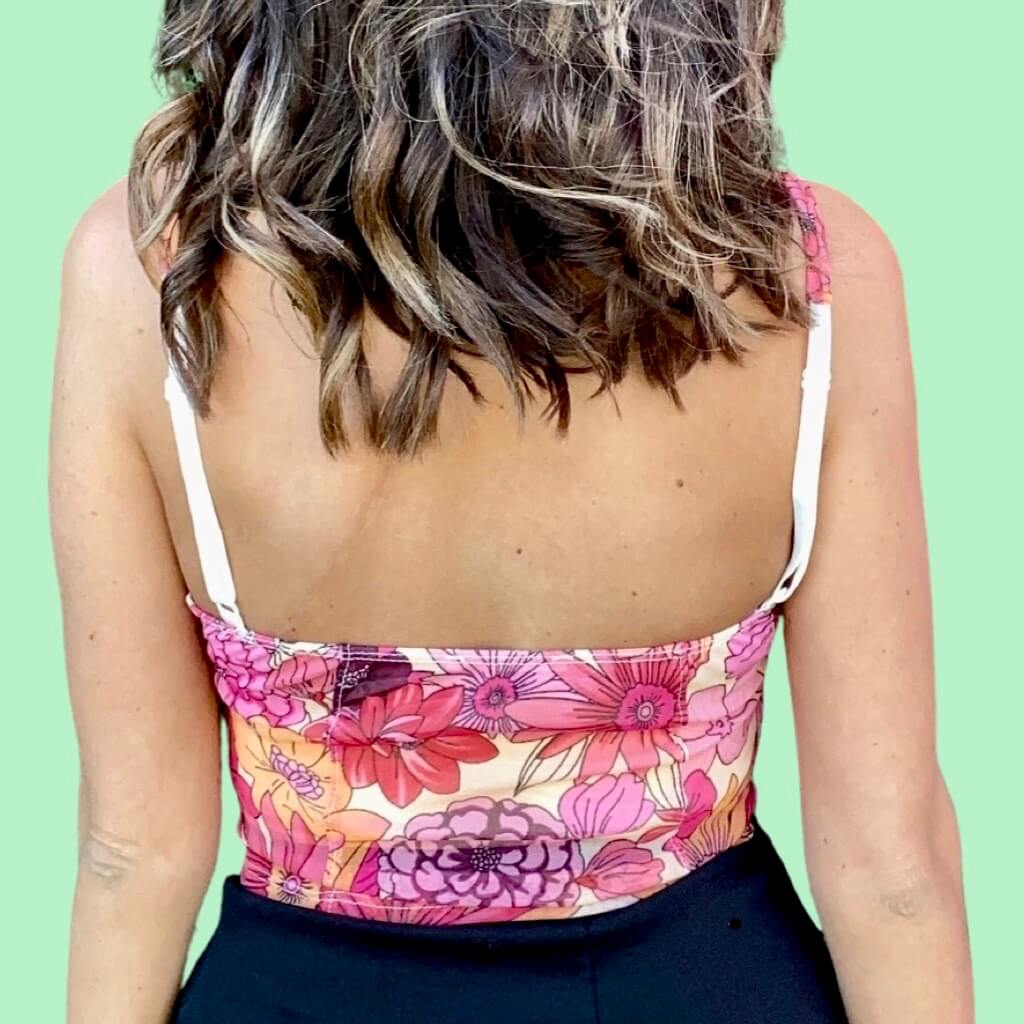 Sweet Tropics Floral Print Cami