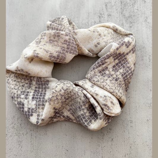 Snake print Scrunchy