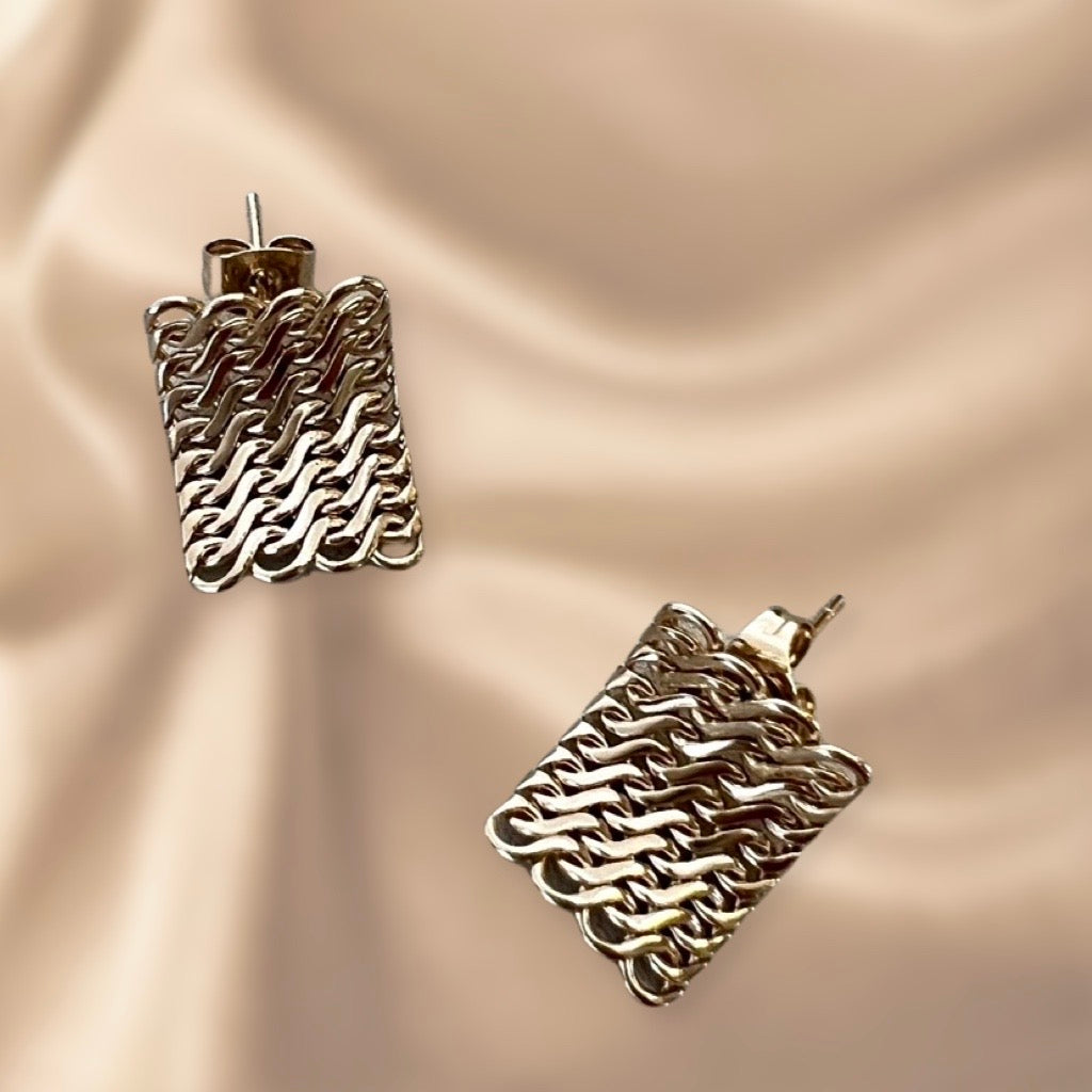 Linked Up - Gold Chain Earrings