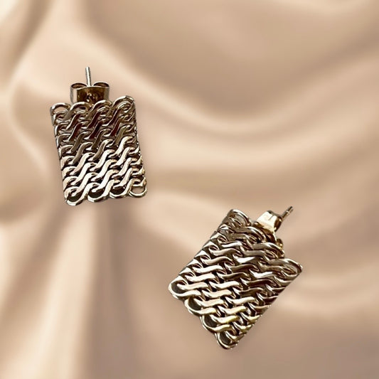 Linked Up - Gold Chain Earrings