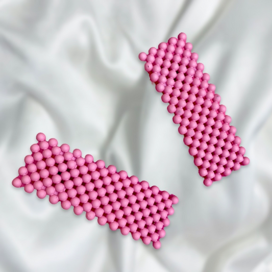 Pink bubbles clips - Set of 2 Clips