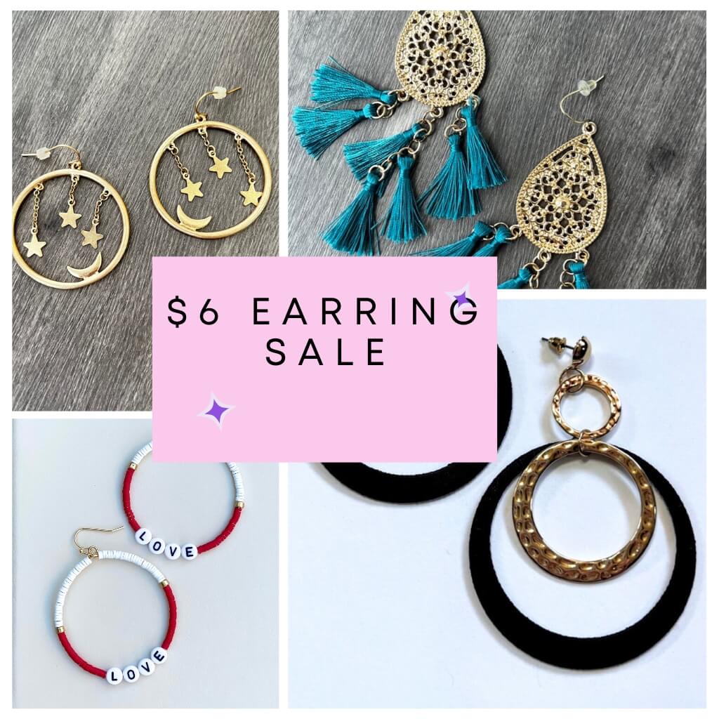 $6 Earring Collection