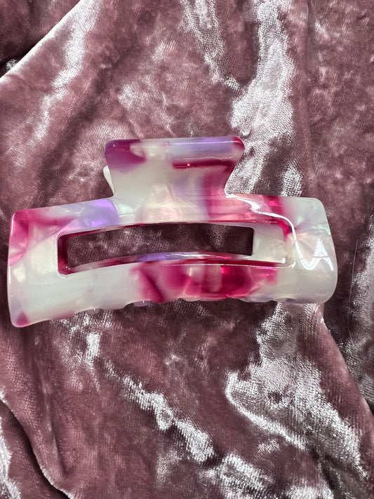 marble hair claw