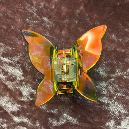 Chrome butterfly claw
